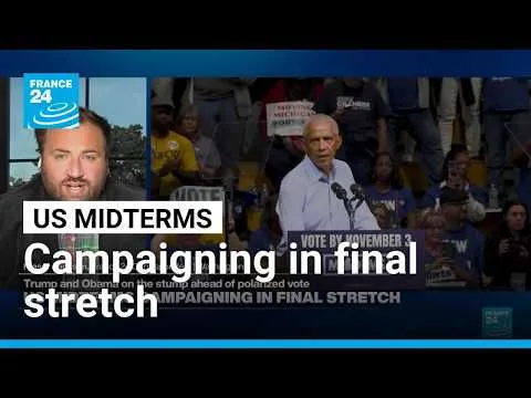 US midterms: Obama blasts Trump’s ‘chaos and cruelty’ while campaigning for Democrats • FRANCE 24