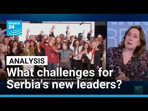 Serbia’s Vucic concedes defeat to the student-led movement: What’s next? • FRANCE 24 English
