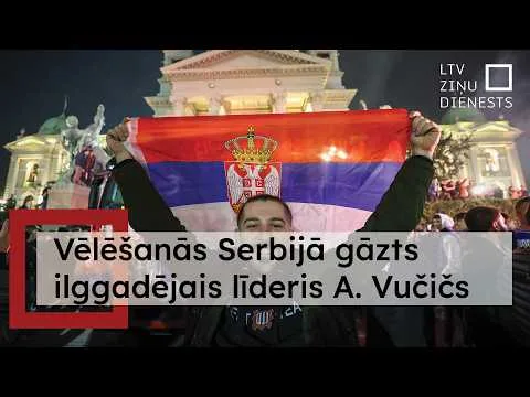 Serbijas studentu protestu kustībai izdevies gāzt ilggadējo valsts līderi Vučiču