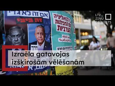 Kādā noskaņojumā tiek sagaidītas vēlēšanas Izraēlā?