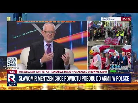 Mentzen chce przywrócenia poboru do wojska w Polsce | Salonik Ziemkiewicza