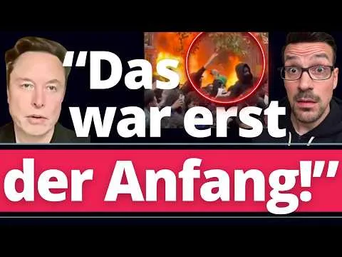 Elon Musks SCHOCK-Warnung zu Frankreich! “EUROPA wird geschlachtet!”