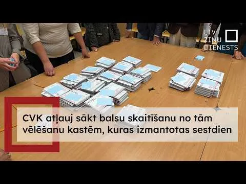 Rīgas Valsts 1. ģimnāzijā atver vēlēšanu urnas