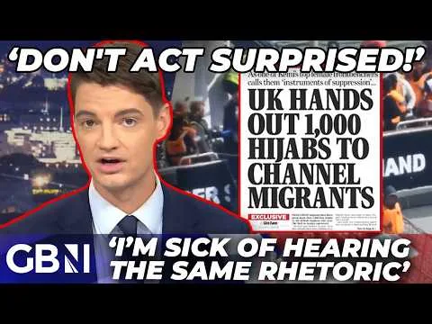 ‘Britain comes with a WELCOME PACK’ | Taxpayer-funded hijabs given to small-boat migrants