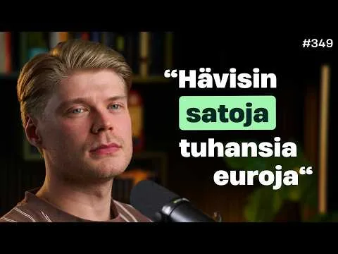 Miten uhkapeliyhtiöt manipuloivat ihmisiä: uhkapeliriippuvaisen pysäyttävä tarina ft. Ilari Veini