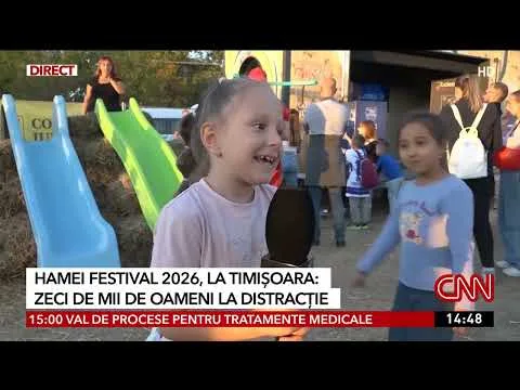 Hamei Festival 2026, la Timișoara: zeci de mii oameni la distracție