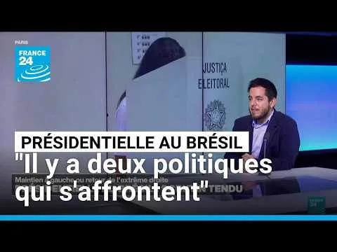 Présidentielle au Brésil : “il y a deux politiques qui s’affrontent” • FRANCE 24