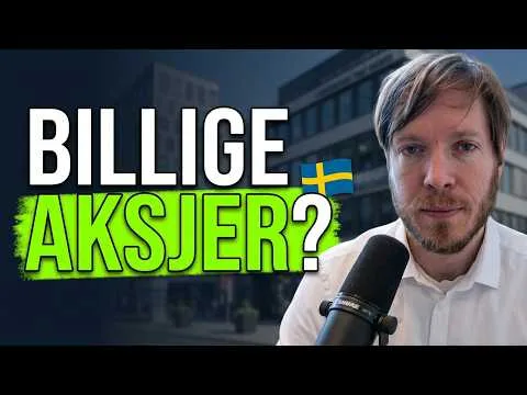 Vi ser på gode eiendomsaksjer i Sverige som ser billige ut nå (Pris Bok 0,6)