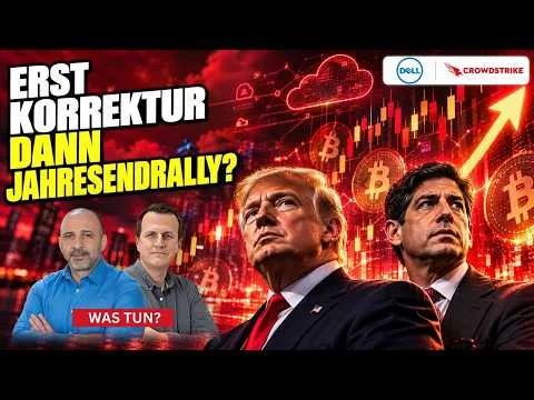 Vorsicht – Märkte leicht überhitzt! Bitcoin, Dell, Crowdstrike, Gold, Silber, Öl