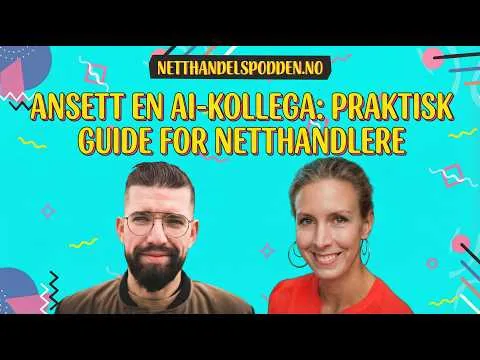 Ansett en AI-kollega: Praktisk guide for netthandlereepisode