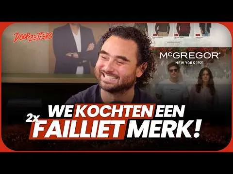 McGregor-Eigenaar: Gekocht Met €0 Omzet, Nu Goed Voor €50 Miljoen | Tacco Marijnen