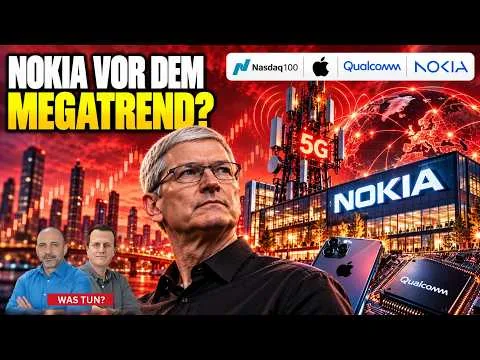 Wall Street dreht weiter auf! Nasdaq 100, Nokia, Apple, Qualcomm im Check