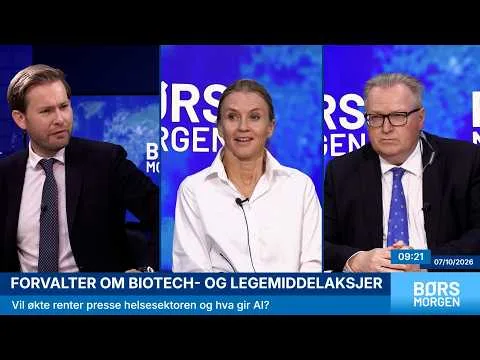 DNB Biotech om legemidler, renteeffekt og oppkjøp