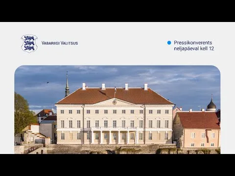 Valitsuse pressikonverents (viipekeelse tõlkega), 1. oktoober 2026