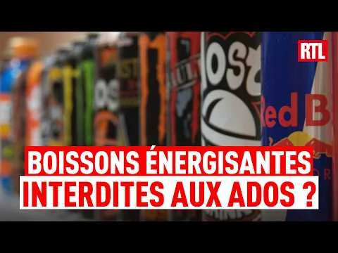 Vers une interdiction des boissons énergisantes aux moins de 16 ans ?