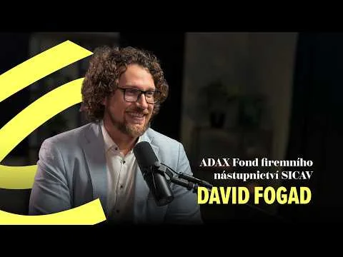 David Fogad: na prodej jsou v Česku tisíce firem. Cílíme na více než 20 společností v portfoliu.