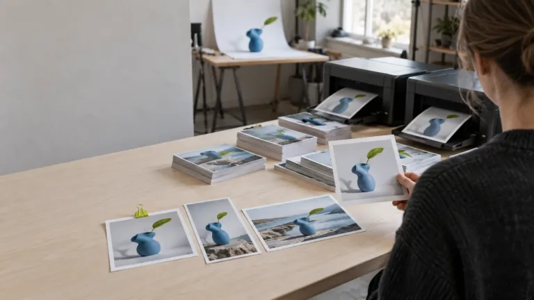A solo marketing strategist directs an interconnected network of AI agents from a modern workspace.