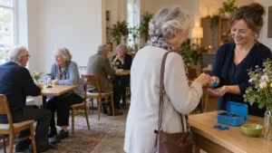 Nederlandse ondernemer test aan een werktafel een bedrijfsconcept met een startbudget van duizend euro.