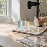 Marketingszakértő adatpaneleket elemez egy monitoron, a háttérben AI-ügynököket szimbolizáló hálózati ábrával.