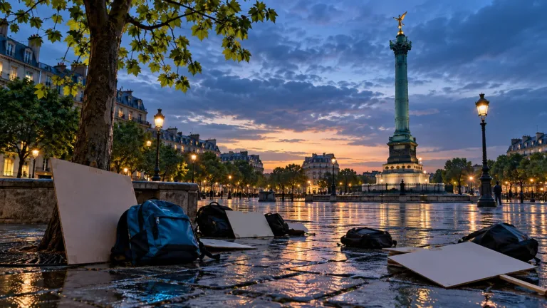 Las calles de París, campo de batalla: la factura la pagan los pequeños empresarios