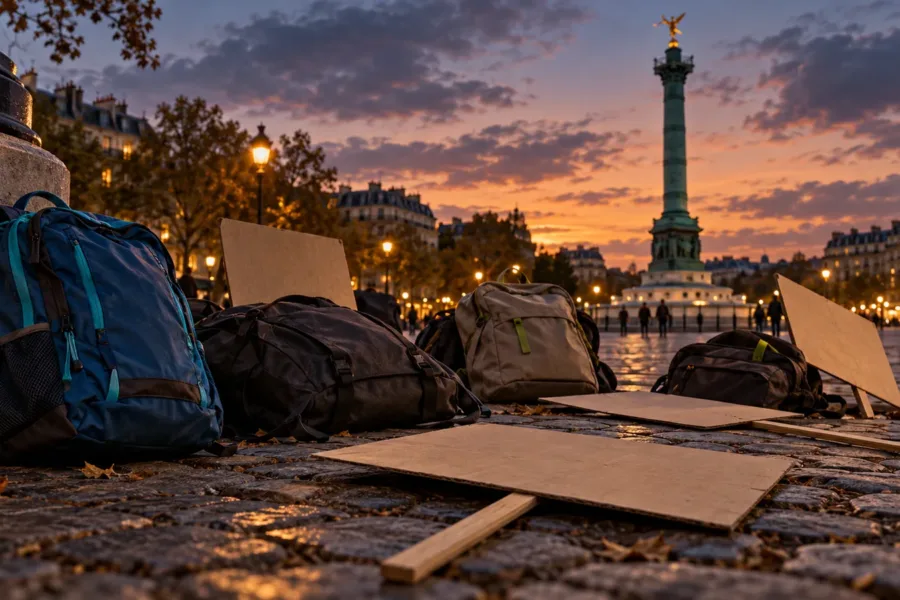 Paris streets turned into a battleground – the bill falls on small business owners