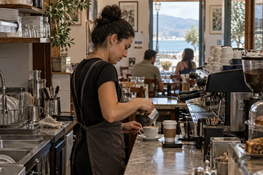 Η οικονομία ενός καφέ πίσω από τον ημερήσιο τζίρο