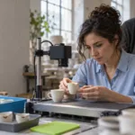 Professionisti e imprenditori italiani collaborano in un ambiente di lavoro contemporaneo dedicato alle nuove professioni.