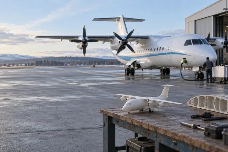 Uusi sähkölentokone haastaa lyhyiden lentojen logiikan