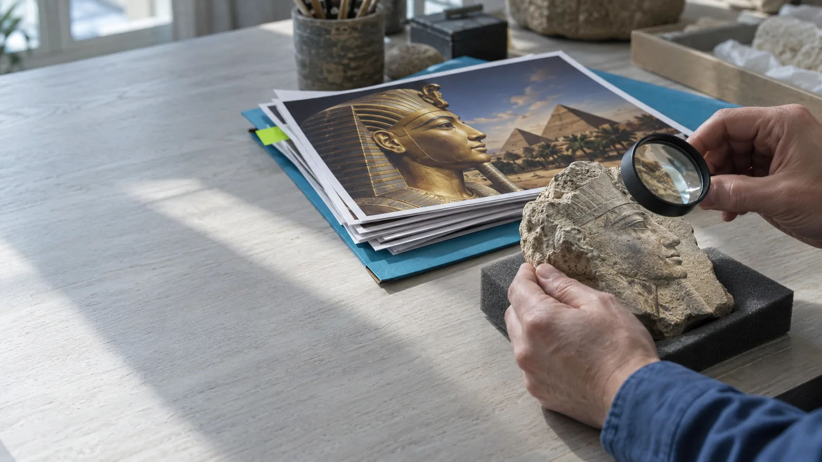 AI slop: Rewriting Ancient Egypt Online
