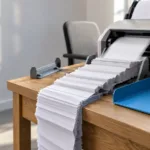 Sötét szerverterem kék fényekkel és egy piros riasztófénnyel, amely egy önállóan cselekvő AI-ügynök általi behatolást szimbolizál.