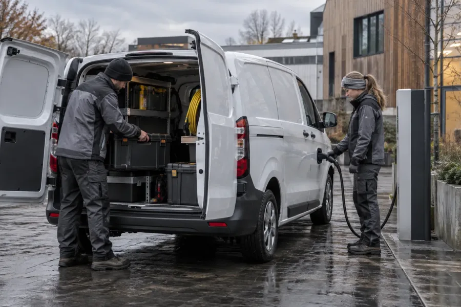 Elektromobil ve firmě: prověřte pracovní den