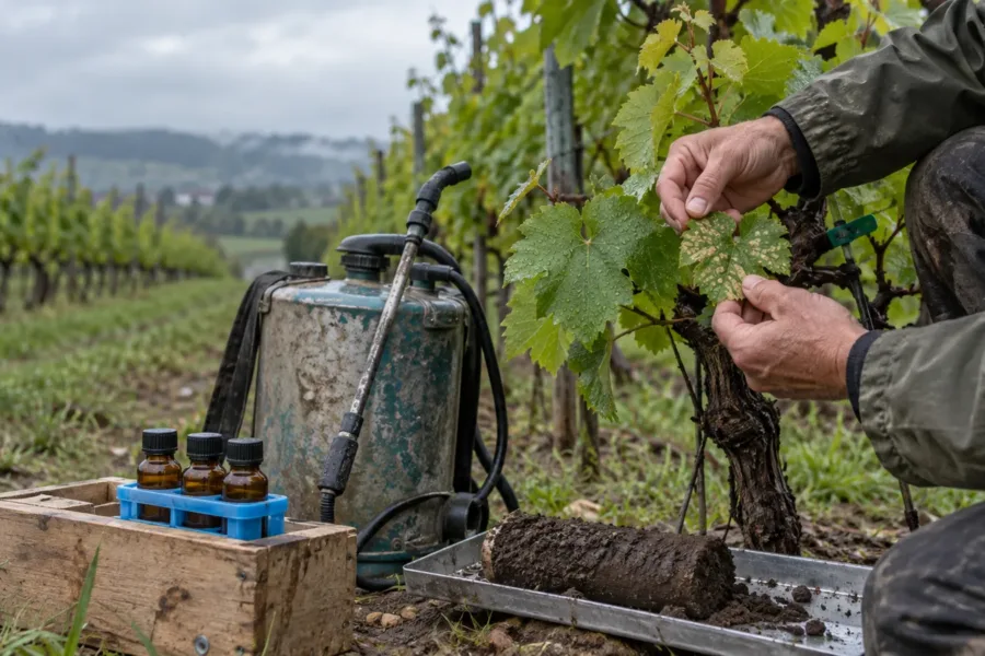 Vin bio : la course pour remplacer le cuivre